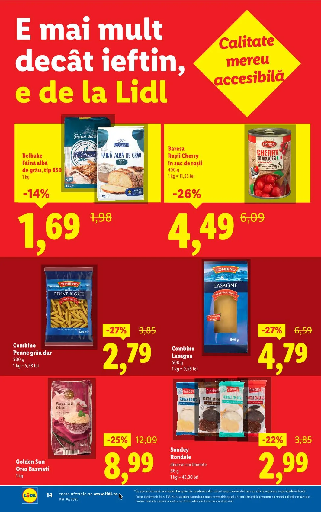 Lidl akciós újság Románia 09.01–09.07 – 6. oldal