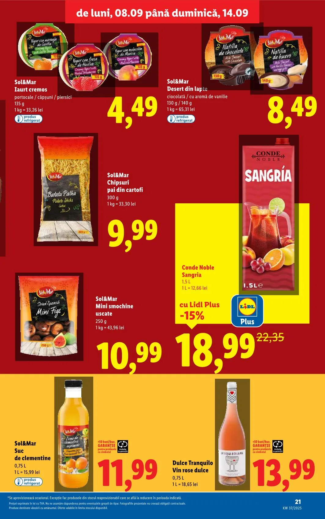 Lidl akciós újság Románia 09.08–09.14 – 16. oldal