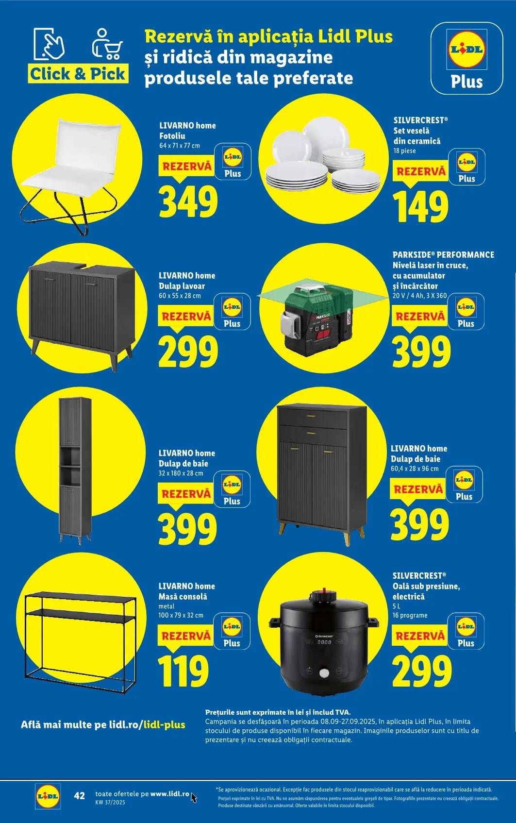 Lidl akciós újság Románia 09.08–09.14 – 39. oldal