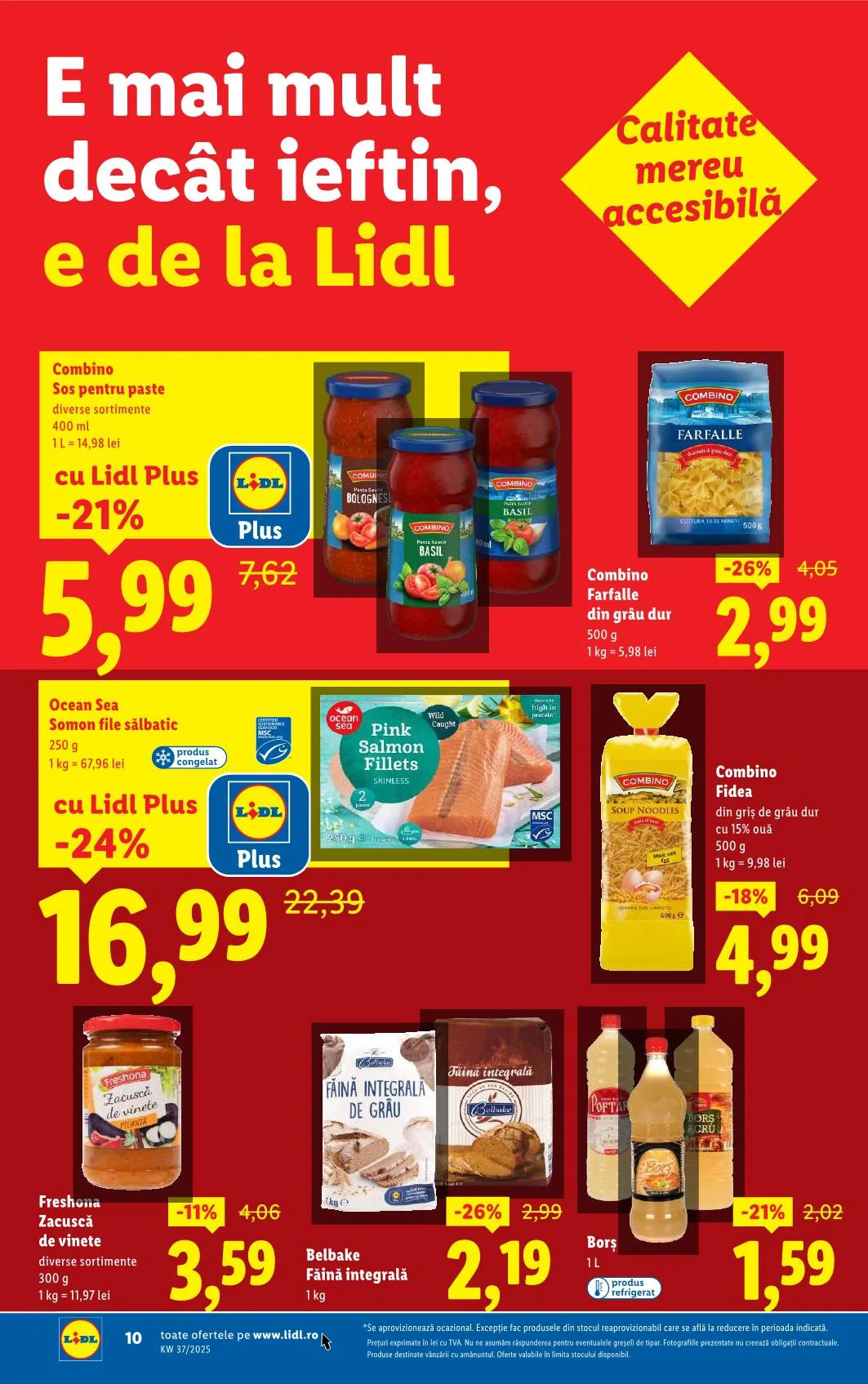 Lidl akciós újság Románia 09.08–09.14 – 4. oldal