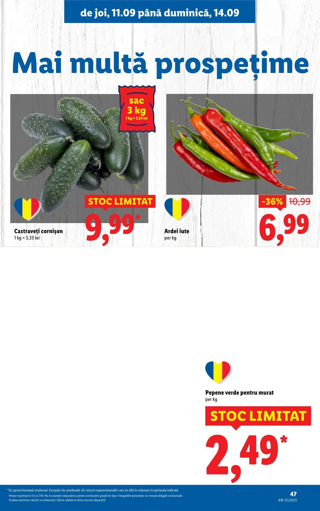 Lidl akciós újság Románia 09.08–09.14 – 44. oldal