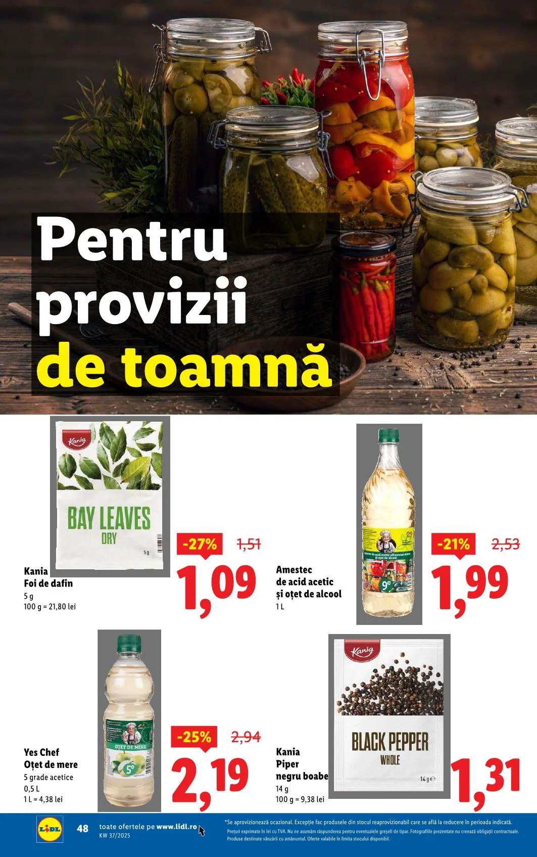 Lidl akciós újság Románia 09.08–09.14 – 46. oldal