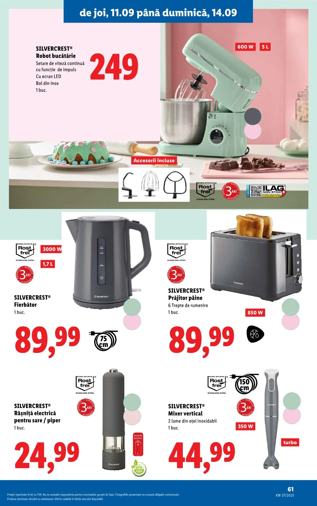 Lidl akciós újság Románia 09.08–09.14 – 60. oldal