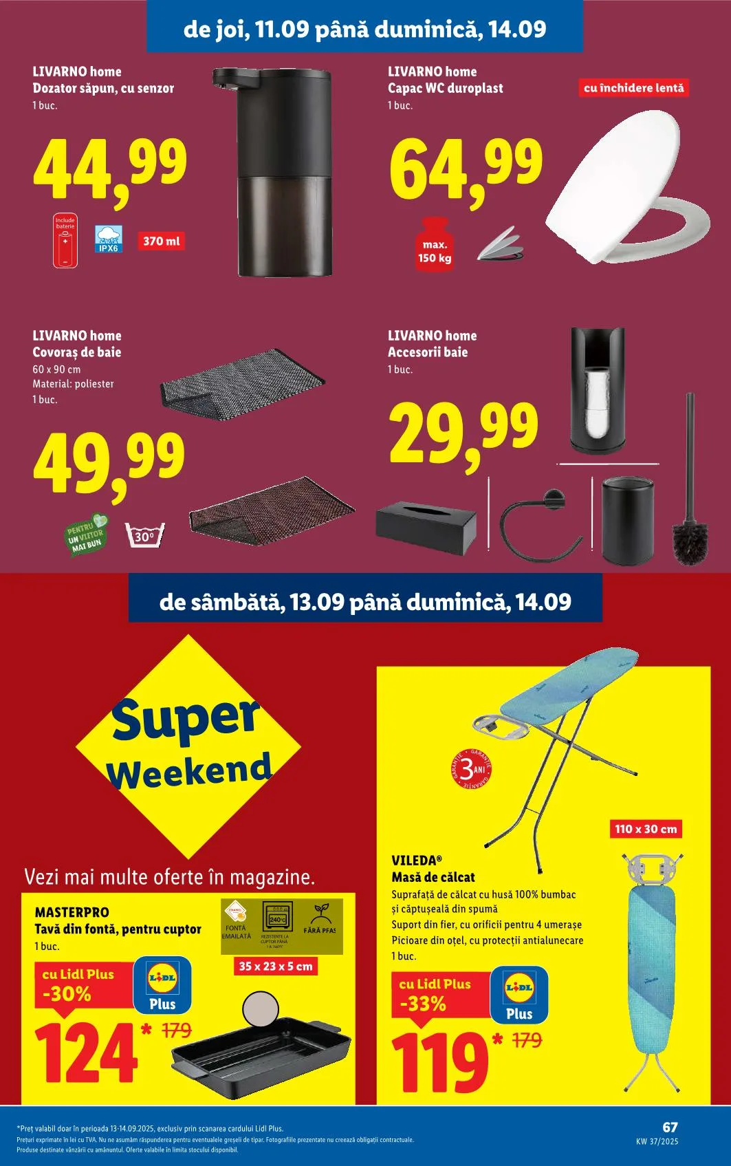 Lidl akciós újság Románia 09.08–09.14 – 66. oldal