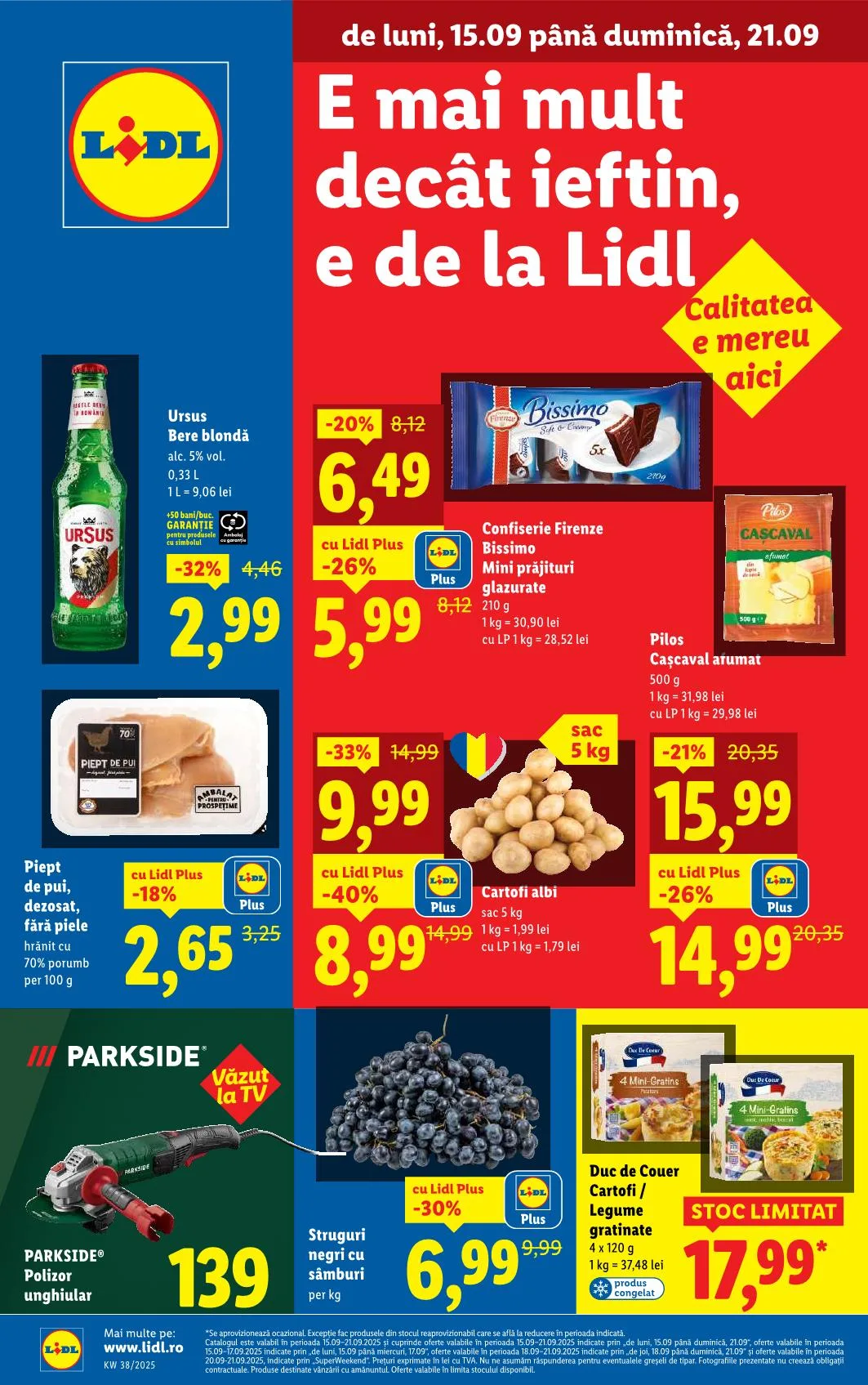 Lidl akciós újság Románia 09.15–09.21 – 23. oldal