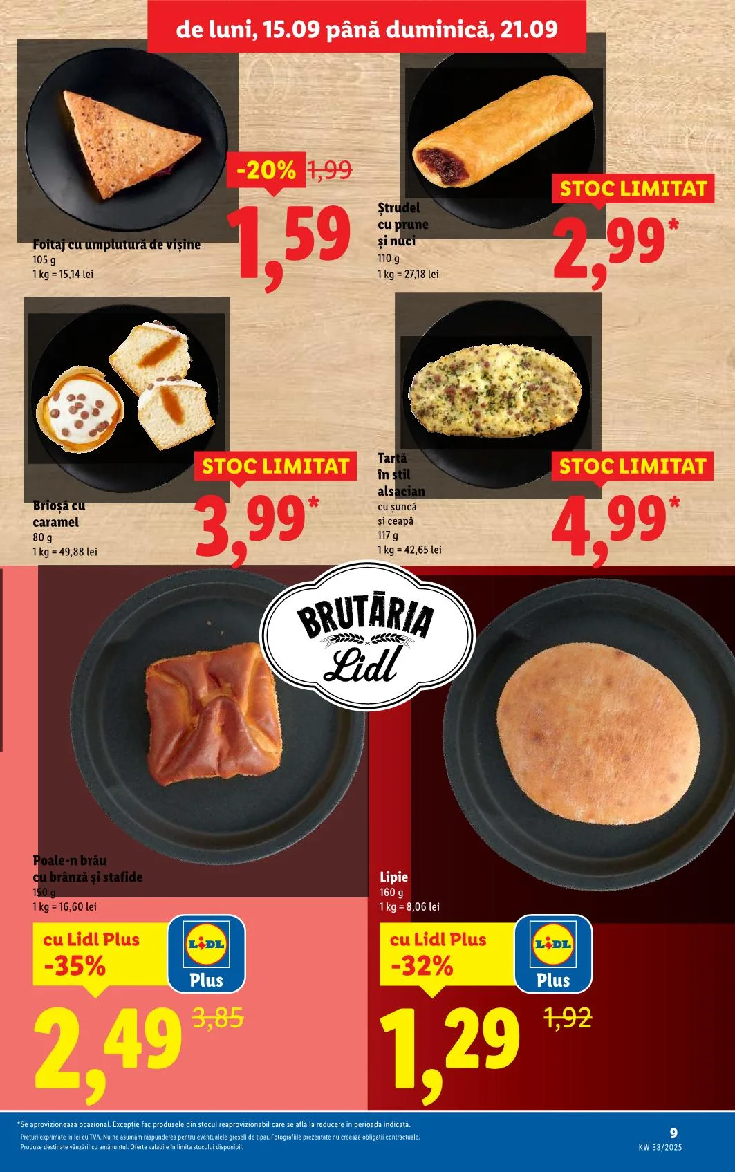 Lidl akciós újság Románia 09.15–09.21 – 3. oldal