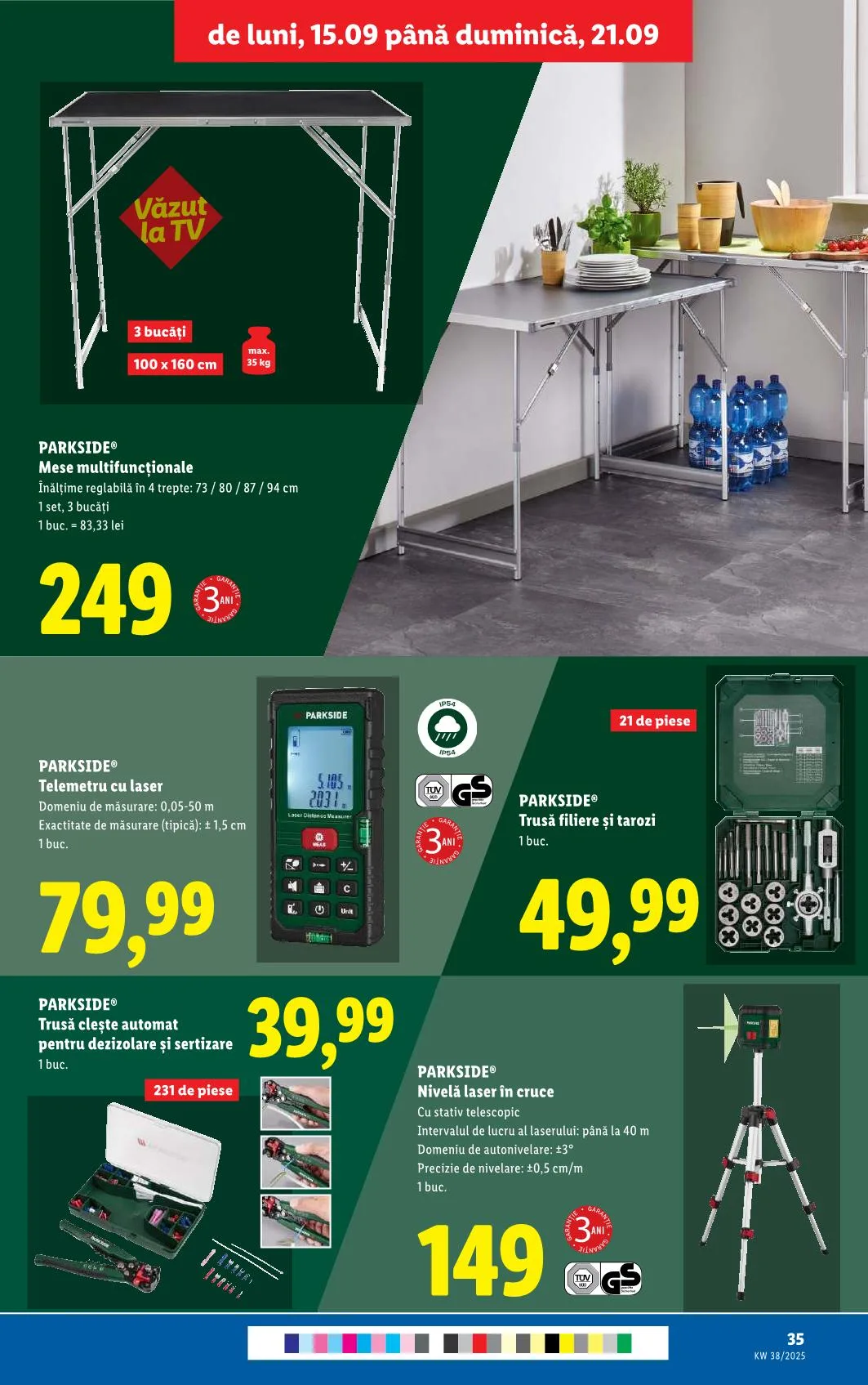 Lidl akciós újság Románia 09.15–09.21 – 31. oldal