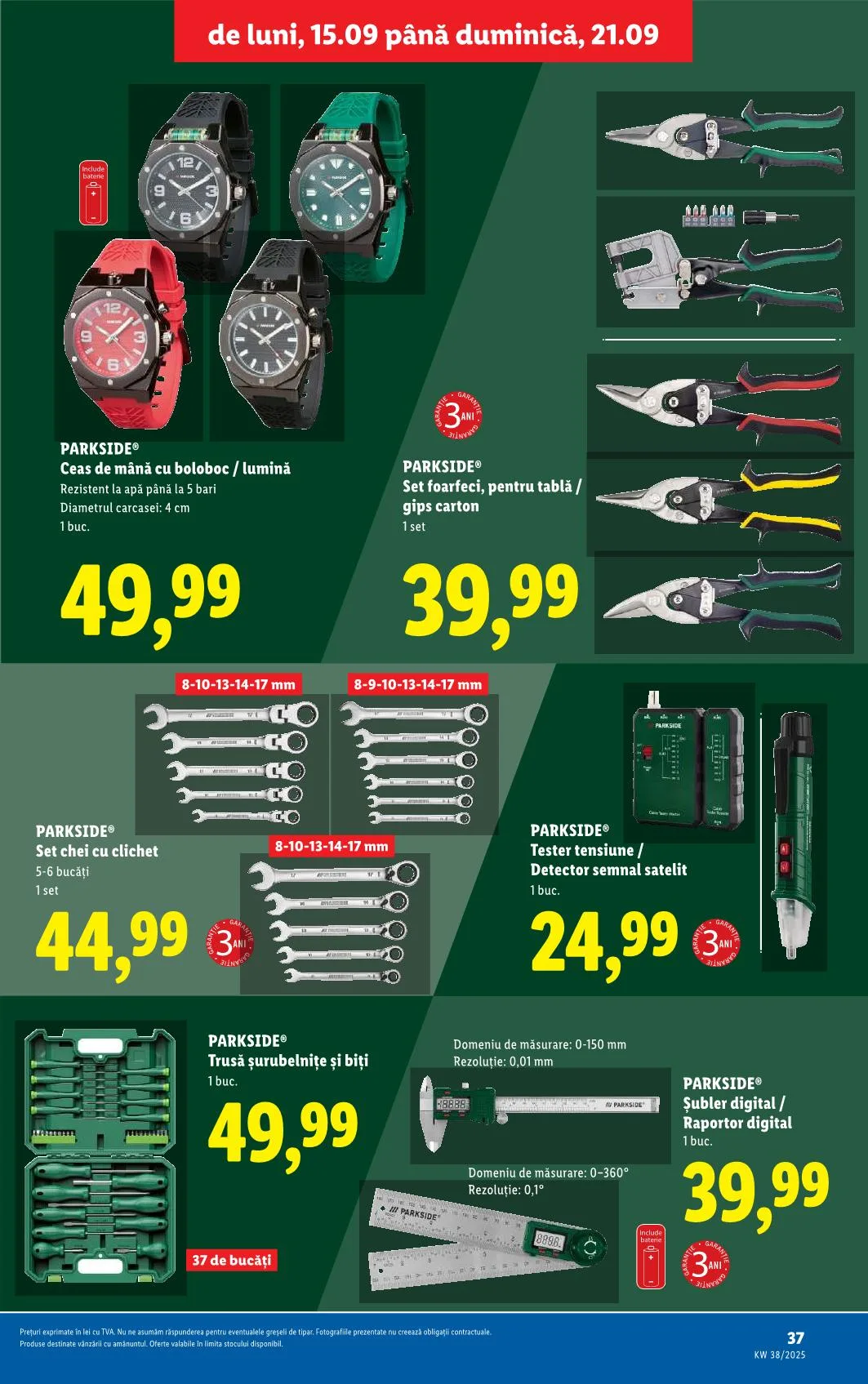 Lidl akciós újság Románia 09.15–09.21 – 33. oldal