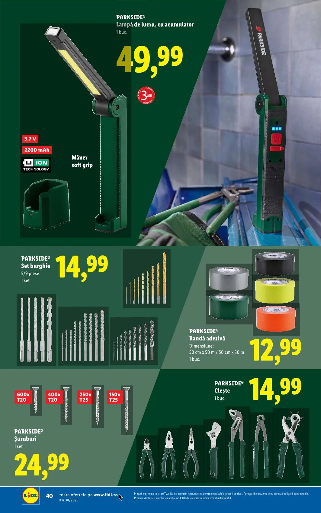 Lidl akciós újság Románia 09.15–09.21 – 37. oldal