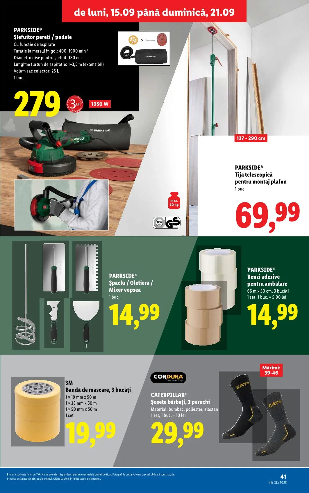 Lidl akciós újság Románia 09.15–09.21 – 38. oldal