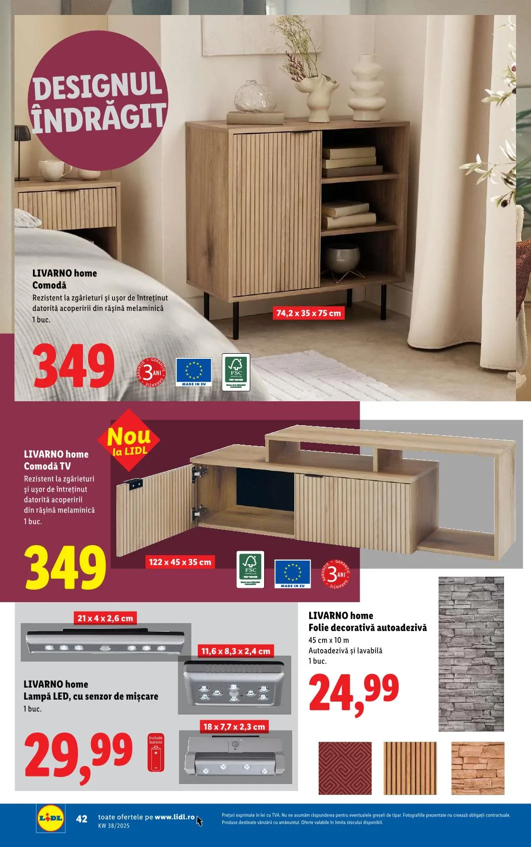 Lidl akciós újság Románia 09.15–09.21 – 39. oldal