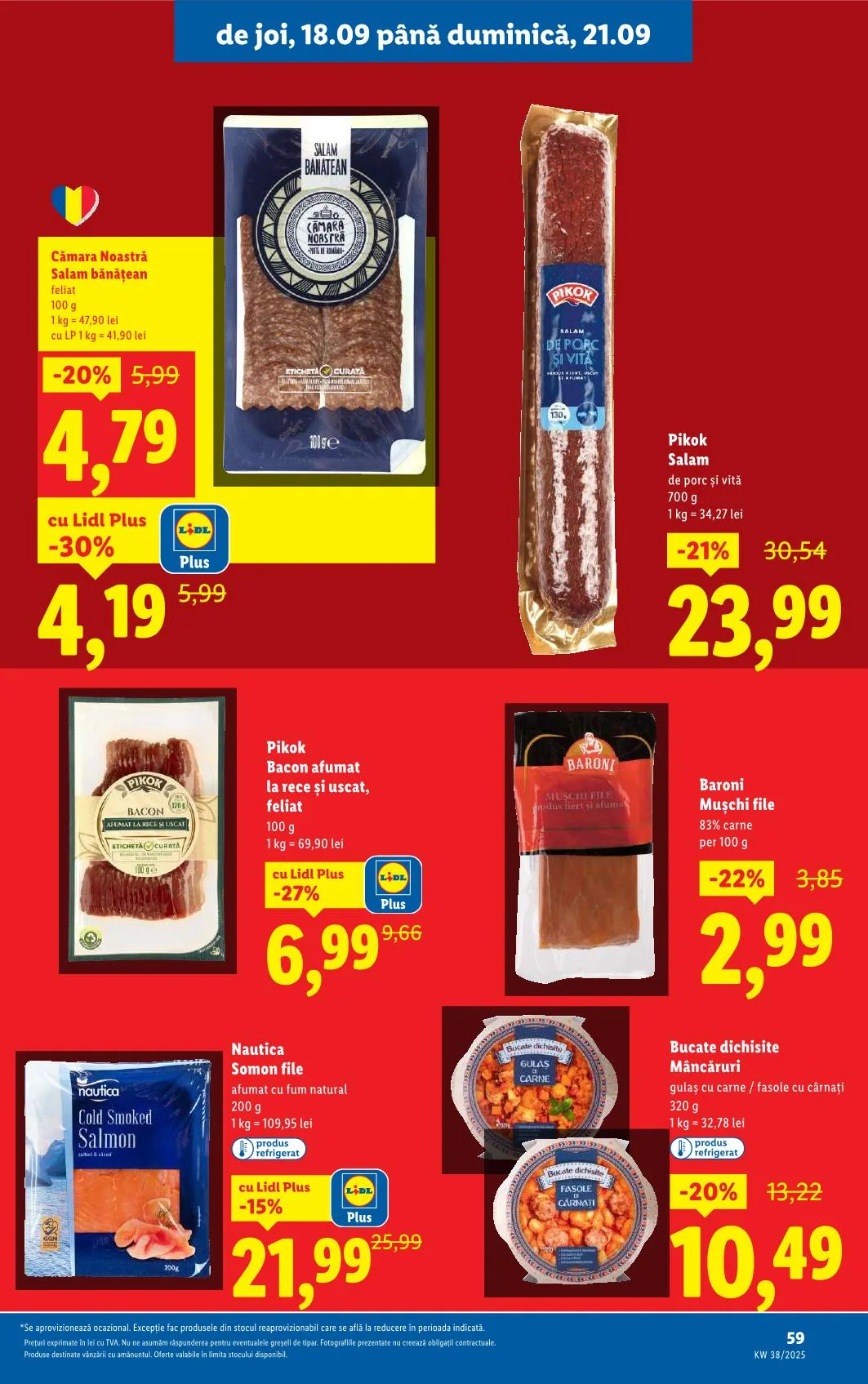 Lidl akciós újság Románia 09.15–09.21 – 58. oldal
