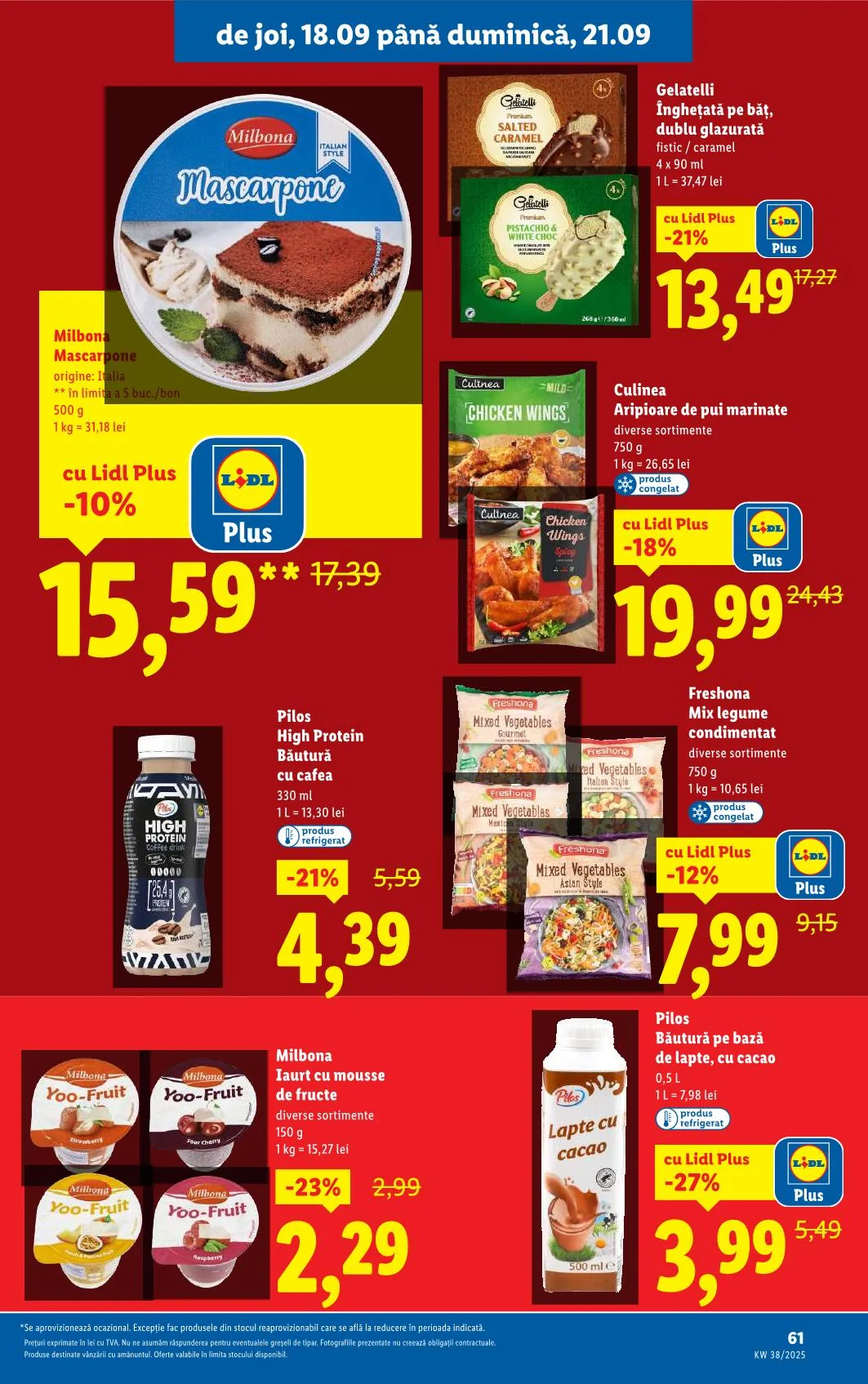 Lidl akciós újság Románia 09.15–09.21 – 60. oldal
