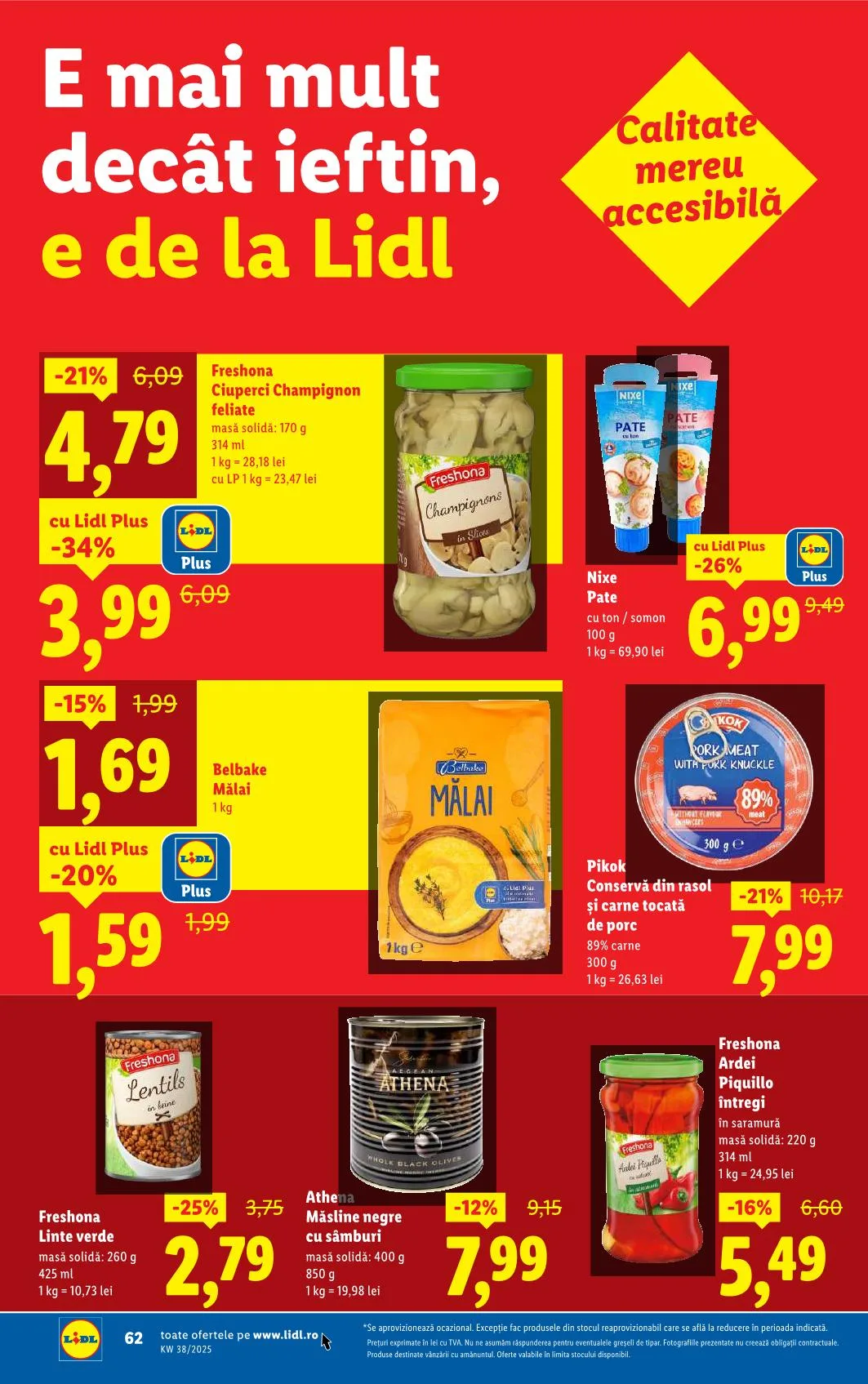 Lidl akciós újság Románia 09.15–09.21 – 61. oldal