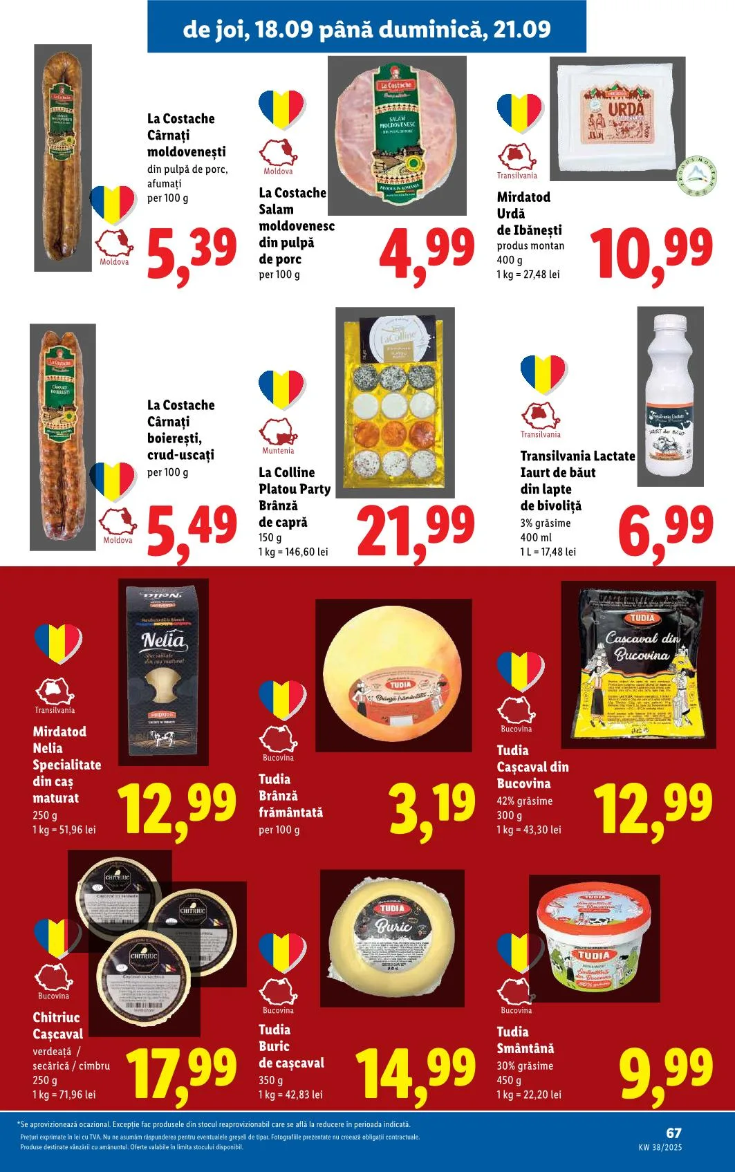 Lidl akciós újság Románia 09.15–09.21 – 66. oldal
