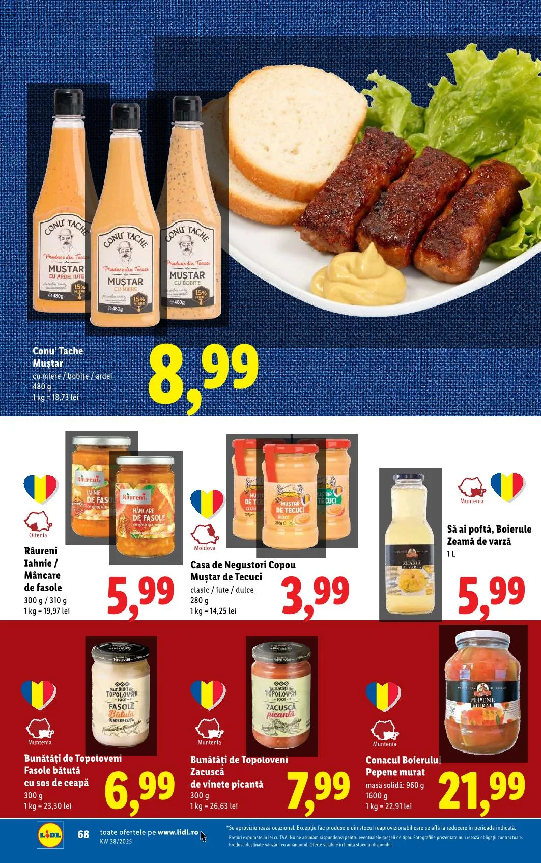 Lidl akciós újság Románia 09.15–09.21 – 68. oldal
