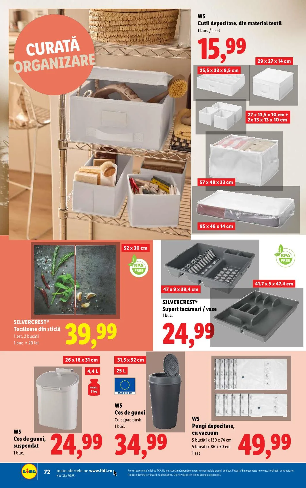 Lidl akciós újság Románia 09.15–09.21 – 72. oldal