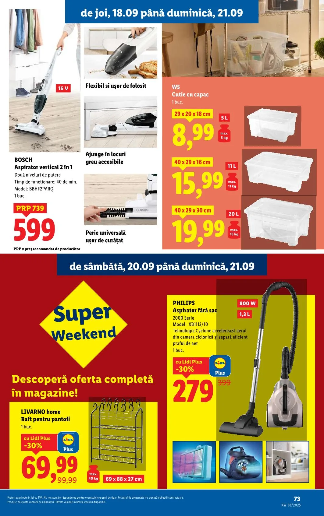 Lidl akciós újság Románia 09.15–09.21 – 73. oldal