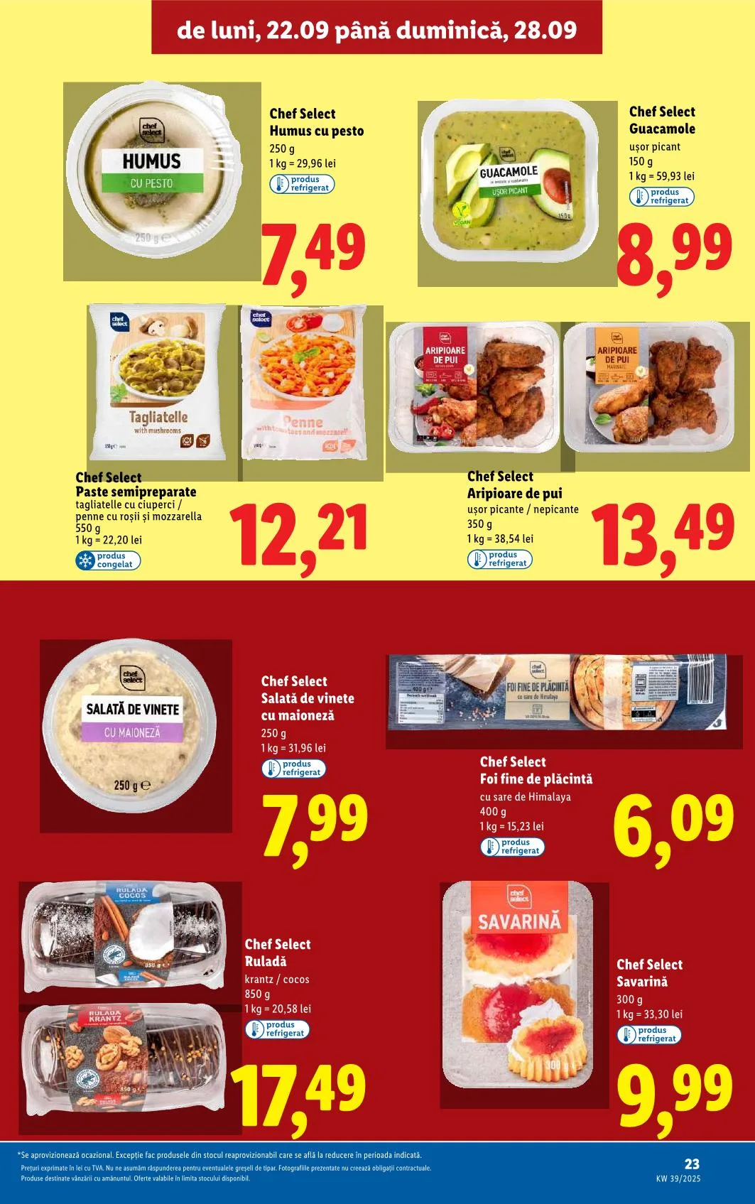 Lidl akciós újság Románia 09.22–09.28 – 16. oldal