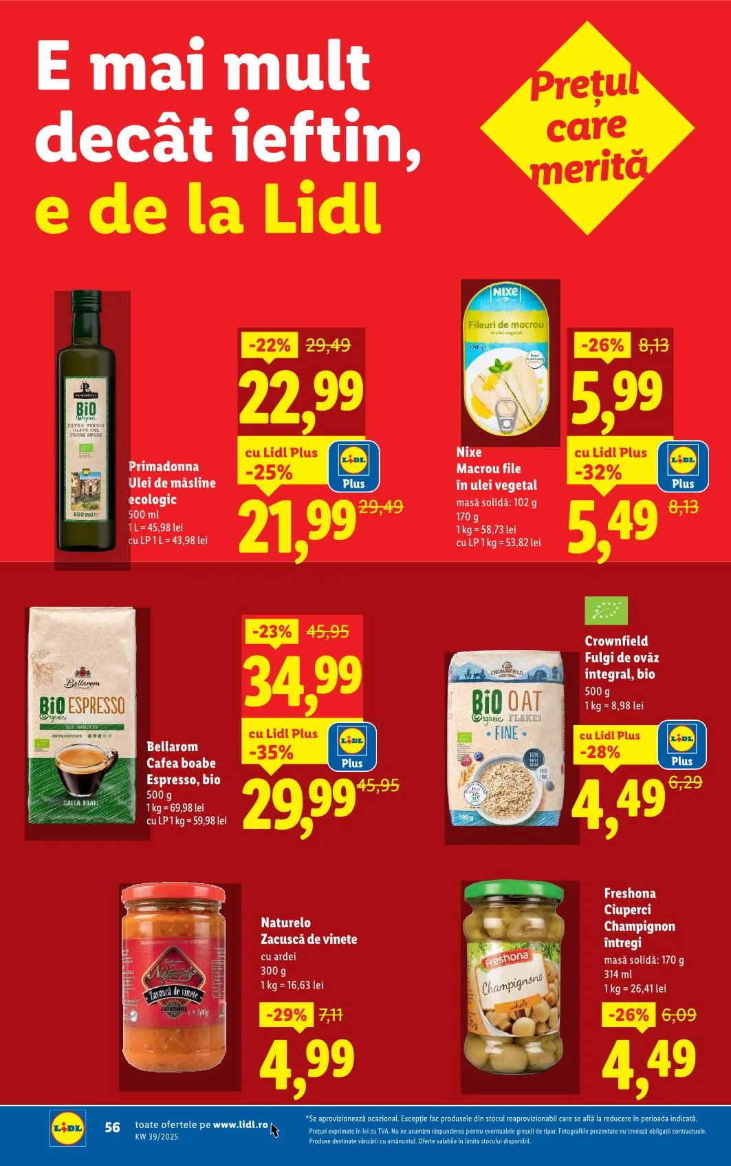 Lidl akciós újság Románia 09.22–09.28 – 52. oldal