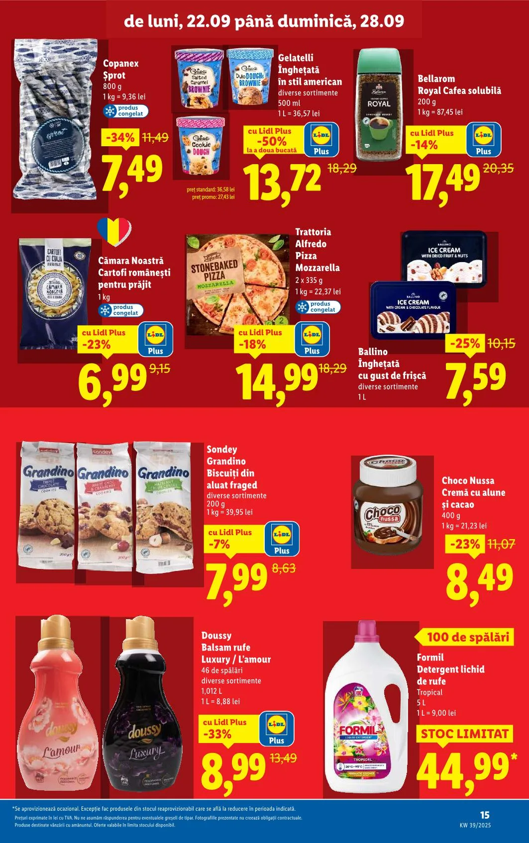 Lidl akciós újság Románia 09.22–09.28 – 7. oldal