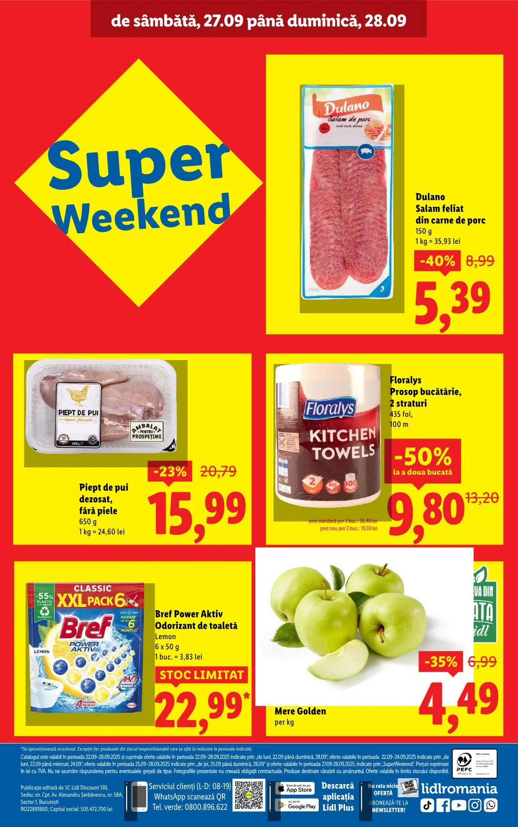 Lidl akciós újság Románia 09.22–09.28 – 70. oldal