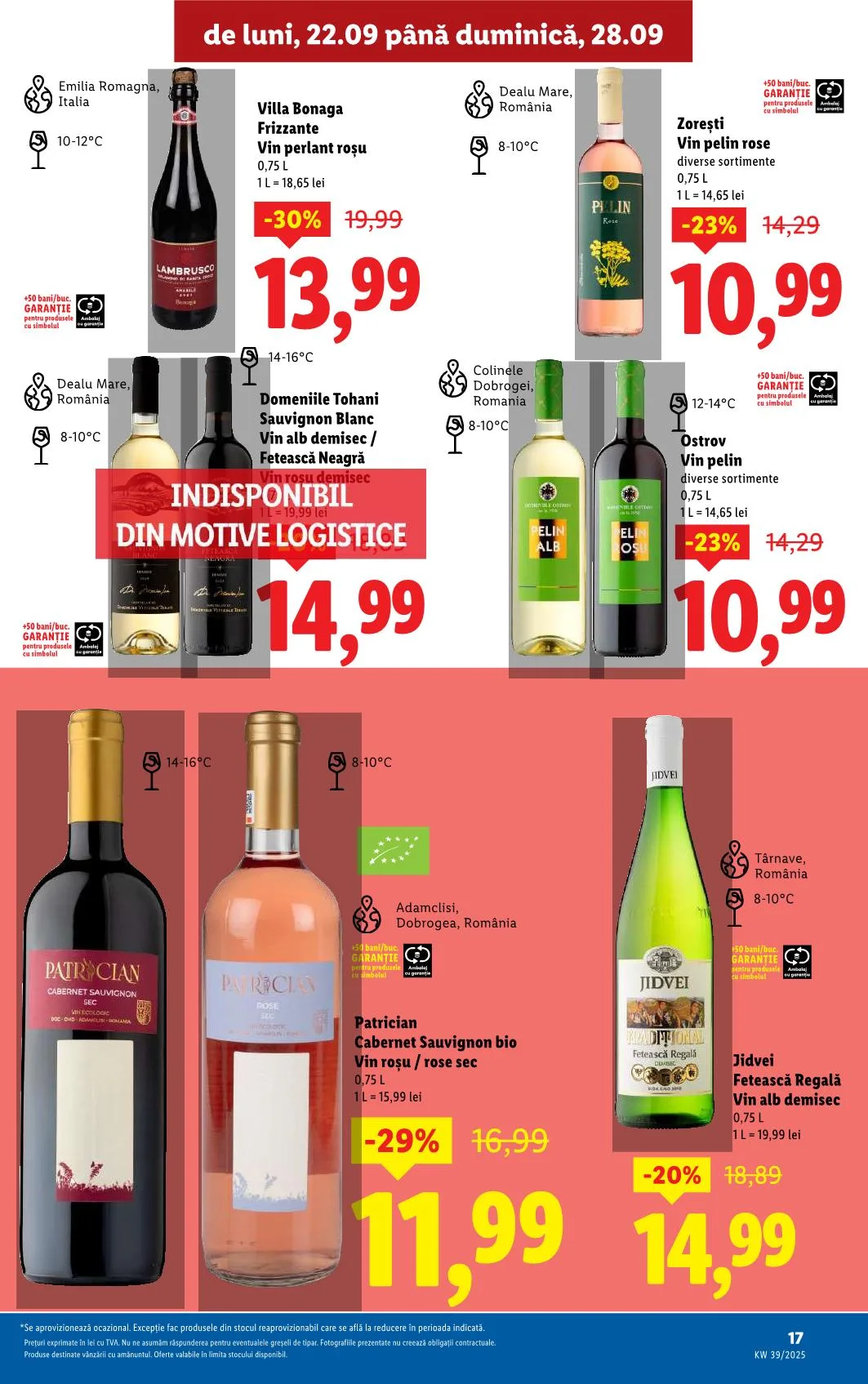 Lidl akciós újság Románia 09.22–09.28 – 9. oldal