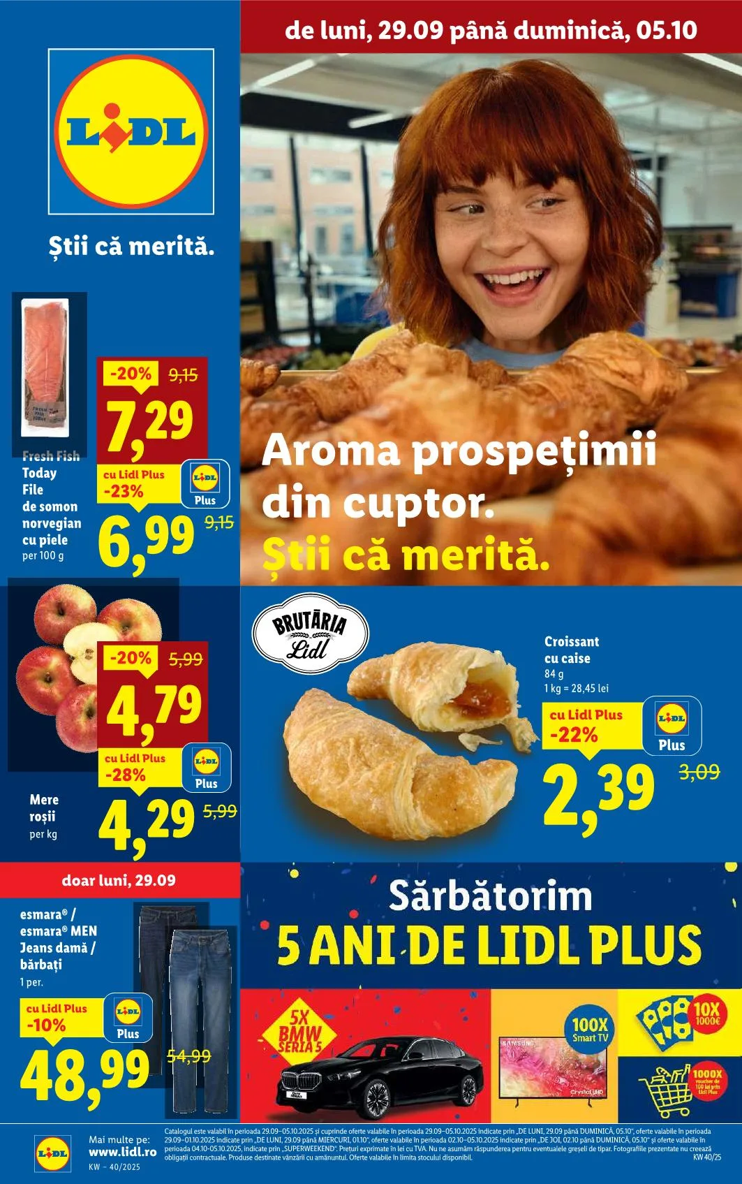 Lidl akciós újság Románia 09.29–10.05