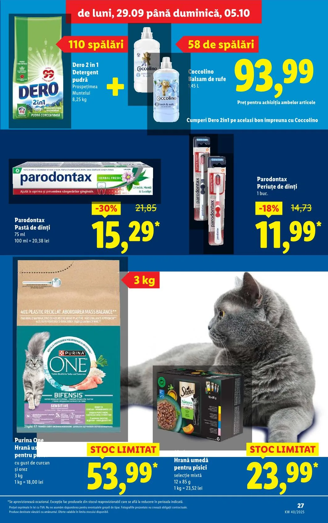 Lidl akciós újság Románia 09.29–10.05 – 20. oldal