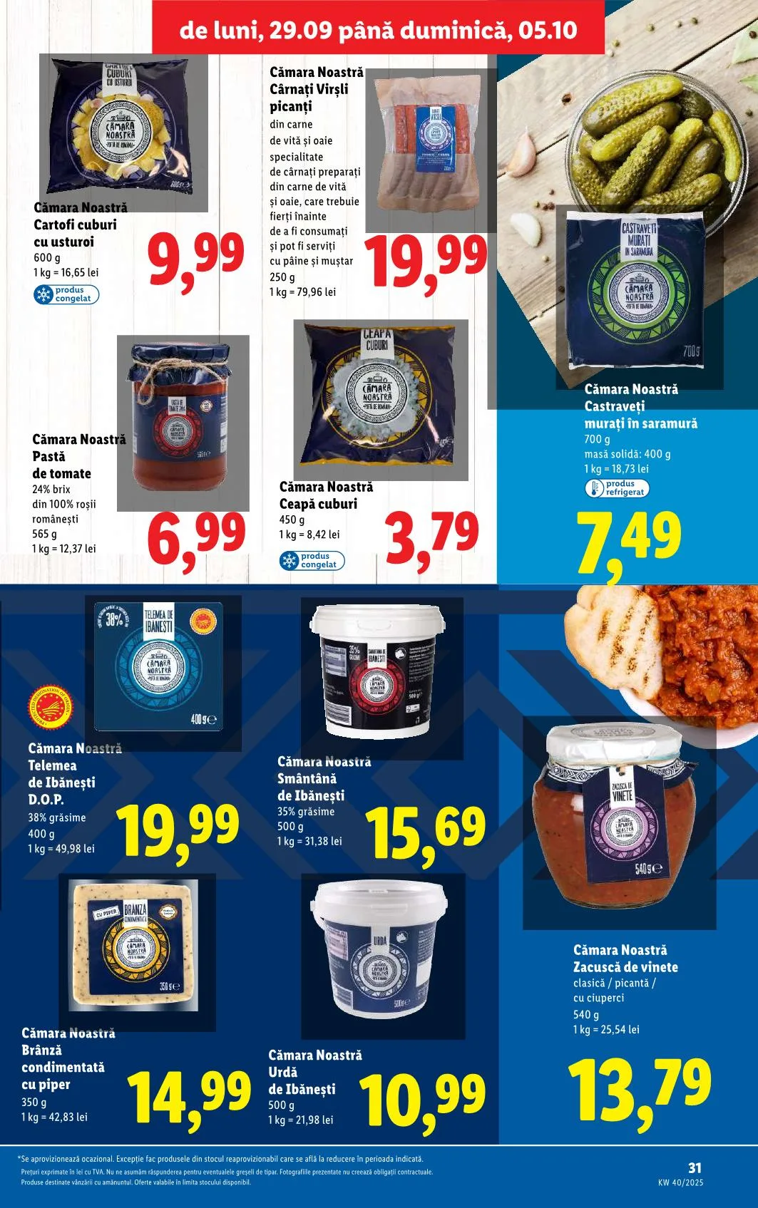 Lidl akciós újság Románia 09.29–10.05 – 25. oldal