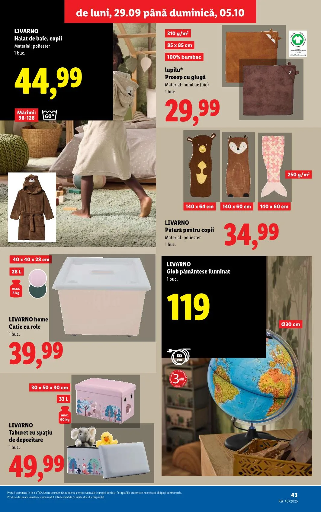 Lidl akciós újság Románia 09.29–10.05 – 38. oldal