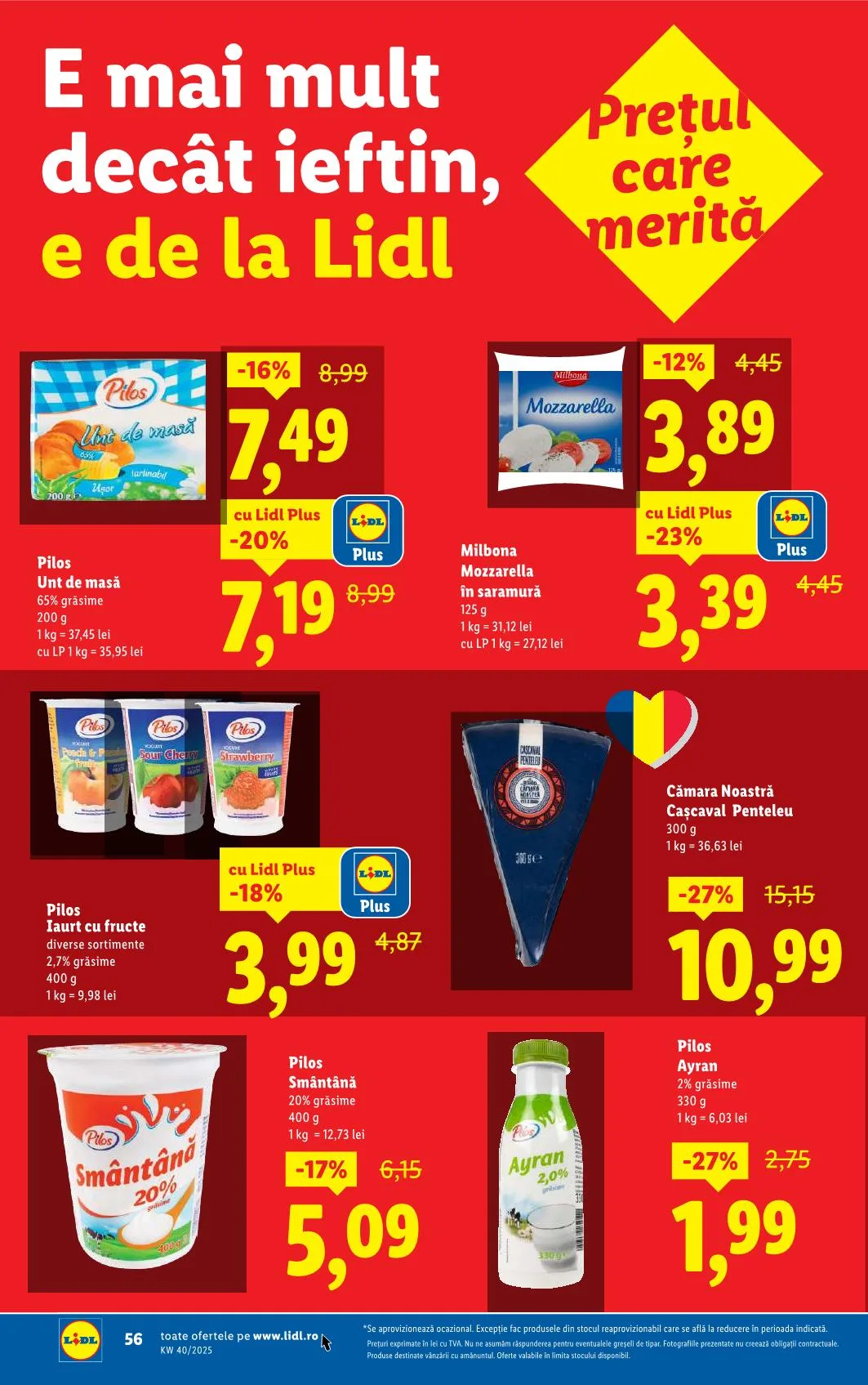Lidl akciós újság Románia 09.29–10.05 – 52. oldal