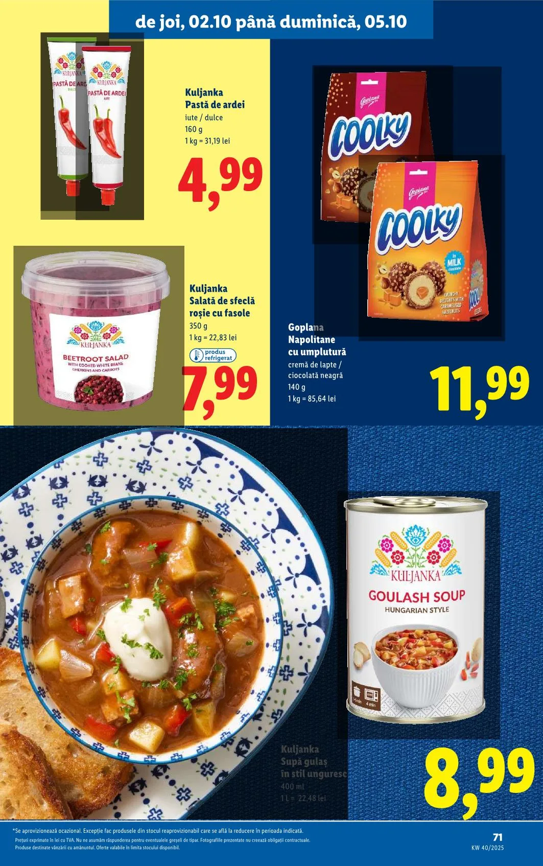 Lidl akciós újság Románia 09.29–10.05 – 69. oldal