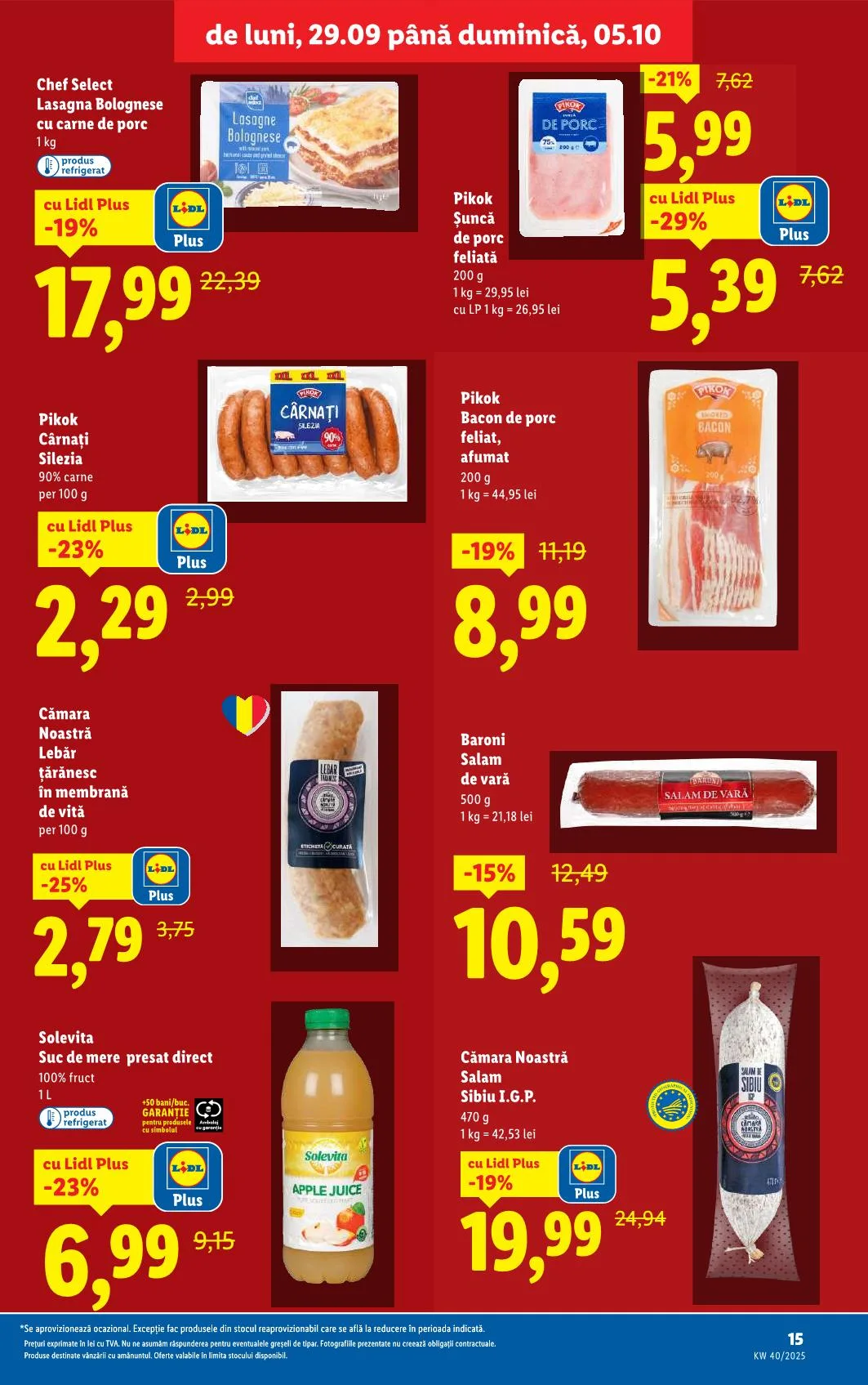 Lidl akciós újság Románia 09.29–10.05 – 7. oldal