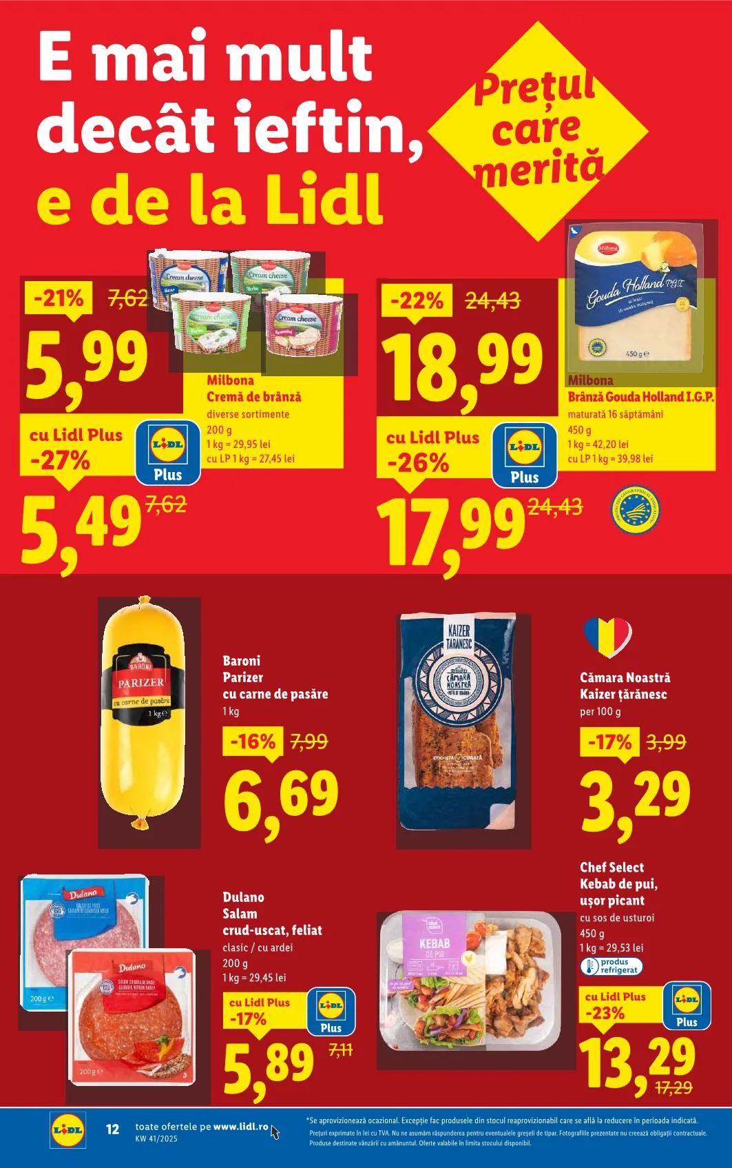 Lidl akciós újság Románia 10.06–10.12 – 4. oldal