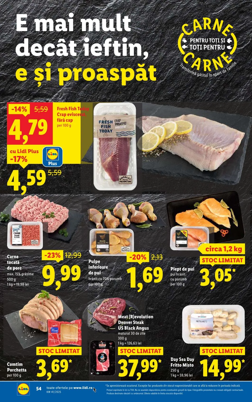 Lidl akciós újság Románia 10.06–10.12 – 50. oldal