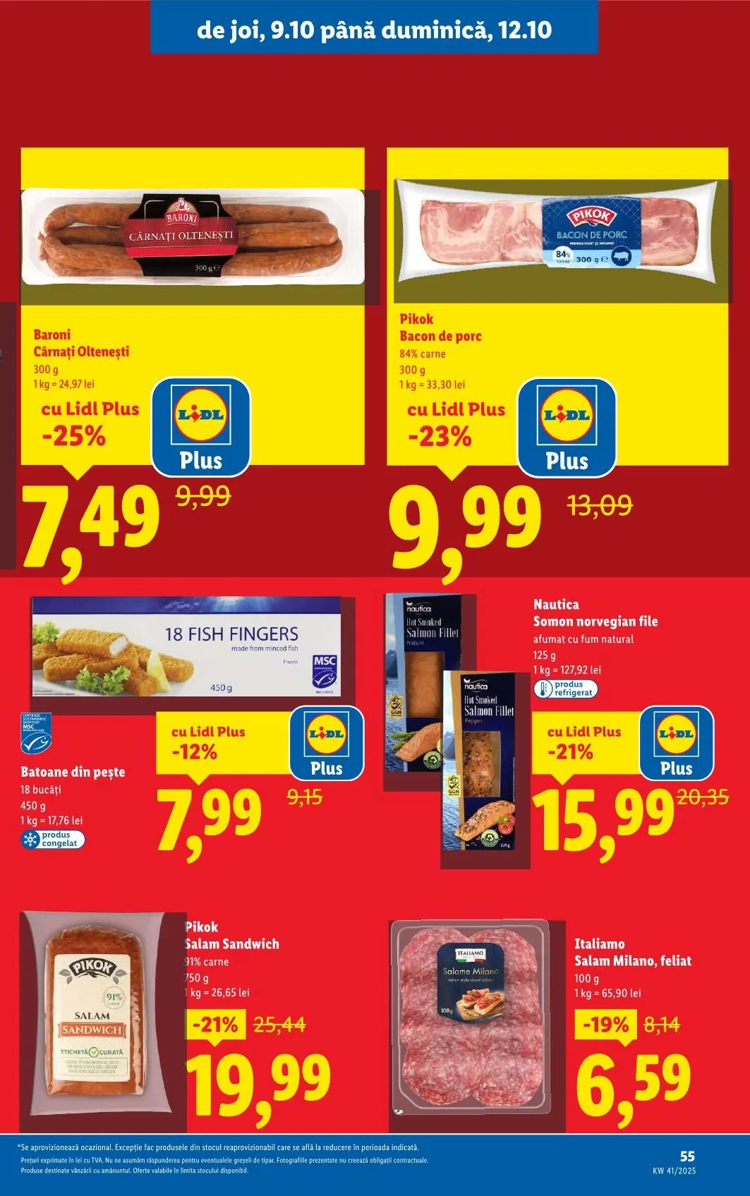 Lidl akciós újság Románia 10.06–10.12 – 51. oldal