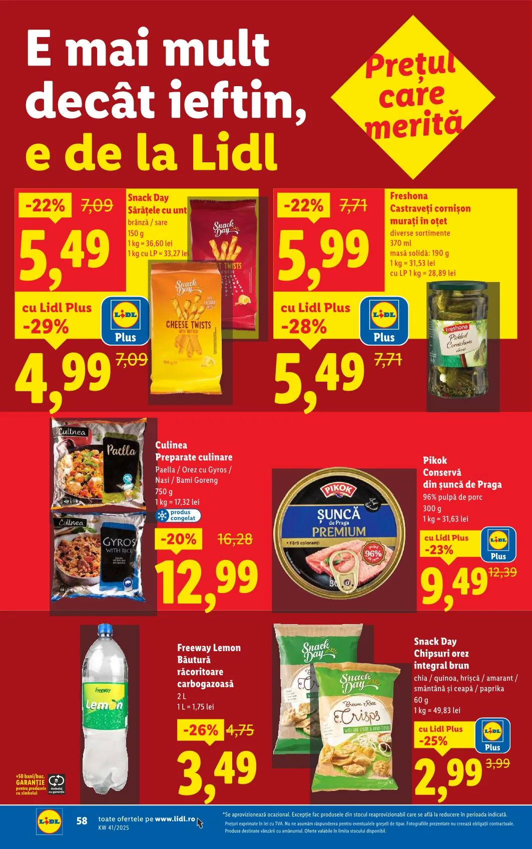 Lidl akciós újság Románia 10.06–10.12 – 54. oldal