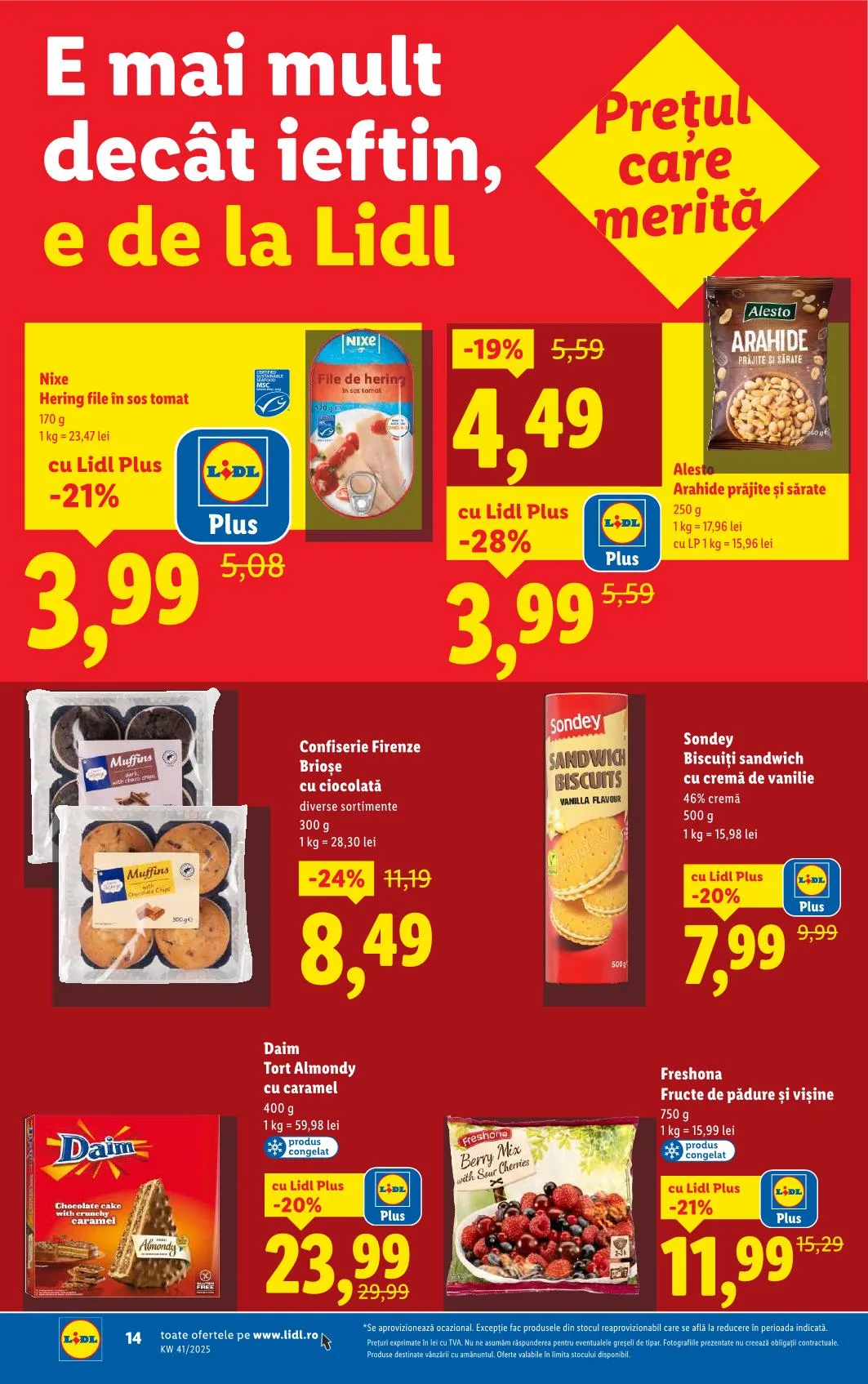 Lidl akciós újság Románia 10.06–10.12 – 6. oldal