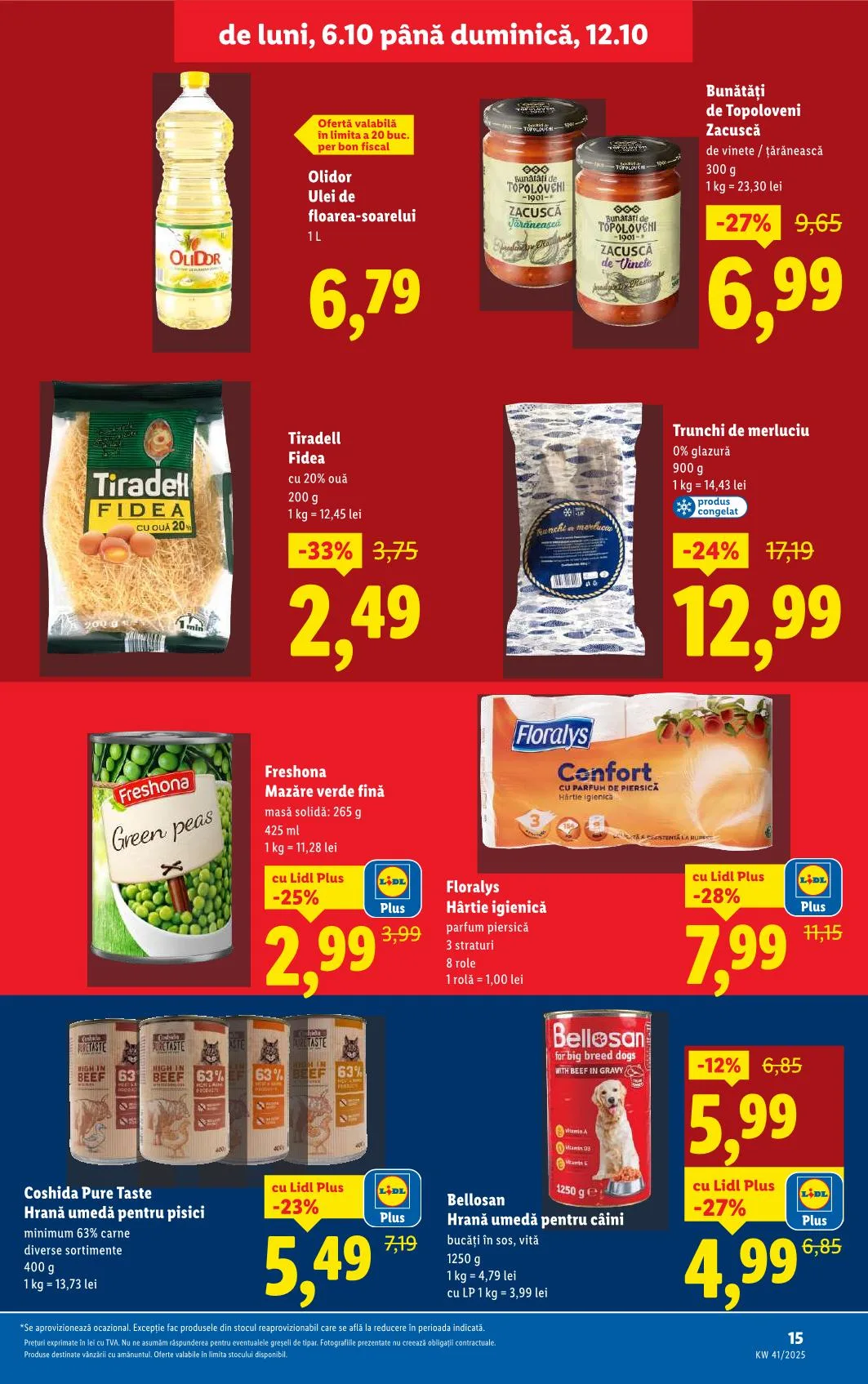 Lidl akciós újság Románia 10.06–10.12 – 7. oldal