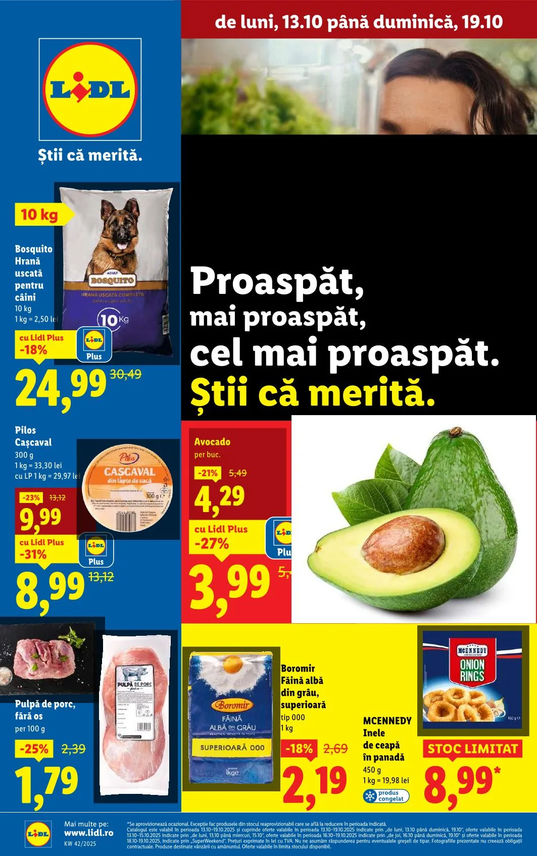 Lidl akciós újság Románia 10.13–10.19