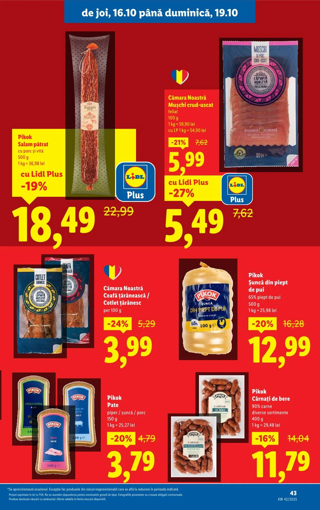 Lidl akciós újság Románia 10.13–10.19 – 38. oldal