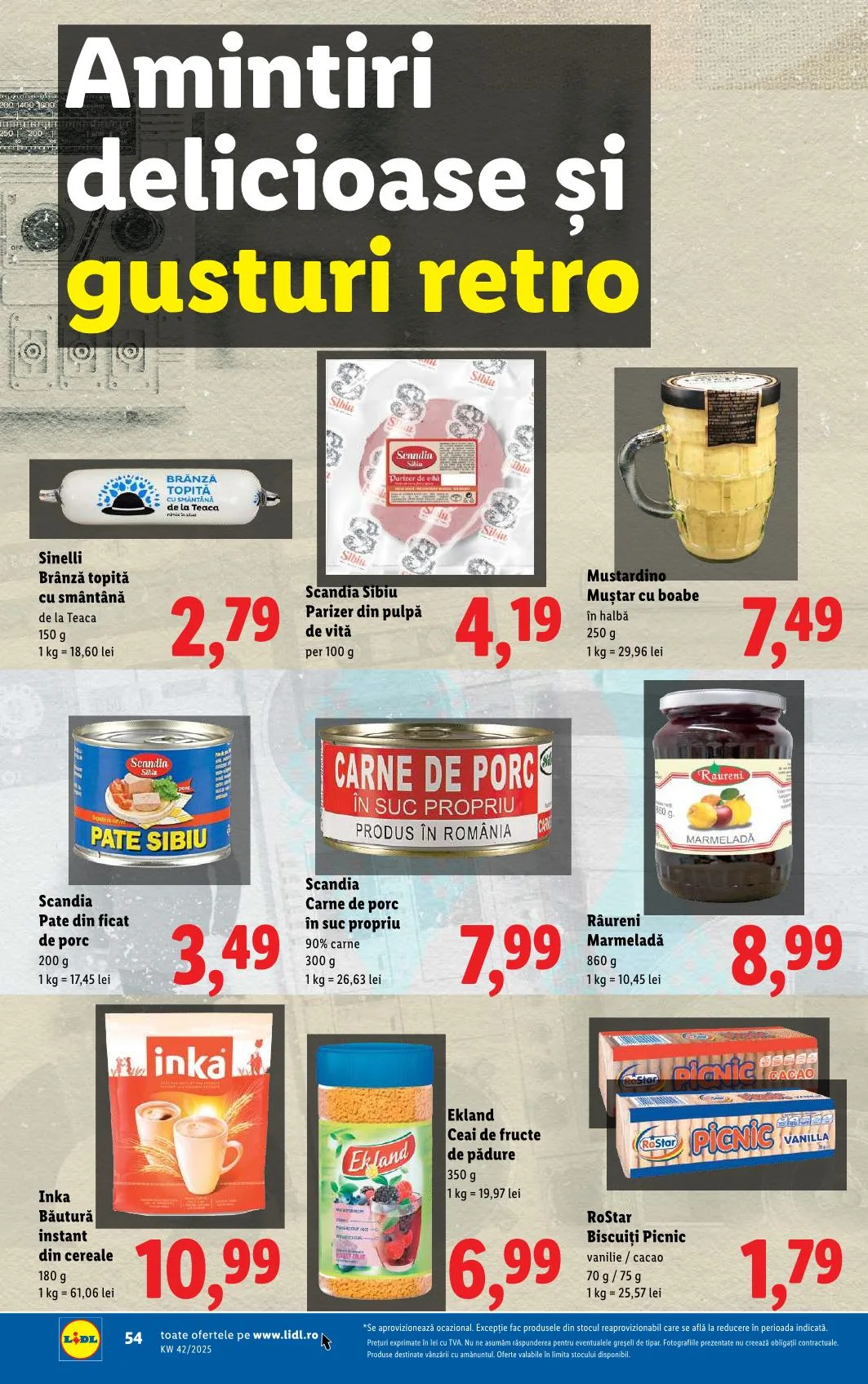 Lidl akciós újság Románia 10.13–10.19 – 50. oldal