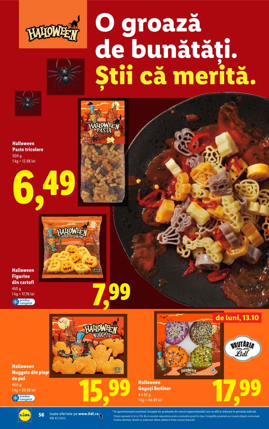 Lidl akciós újság Románia 10.13–10.19 – 52. oldal