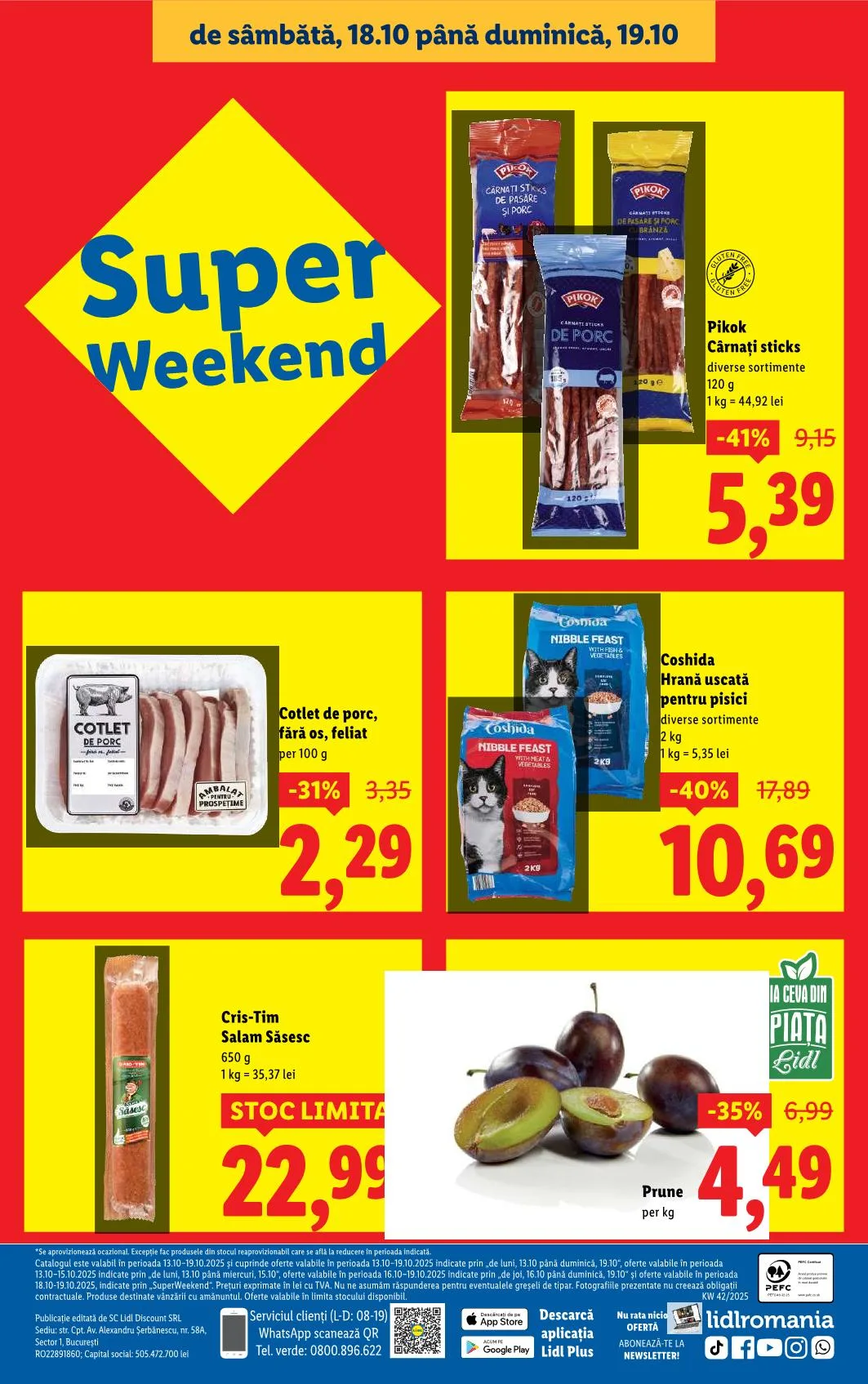 Lidl akciós újság Románia 10.13–10.19 – 54. oldal