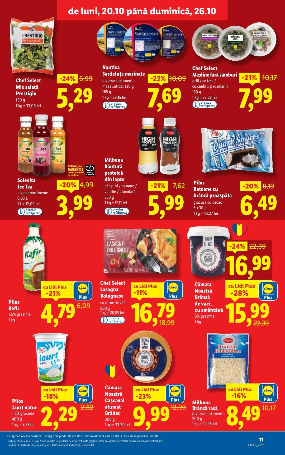 Lidl akciós újság Románia 10.20–10.26 – 11. oldal