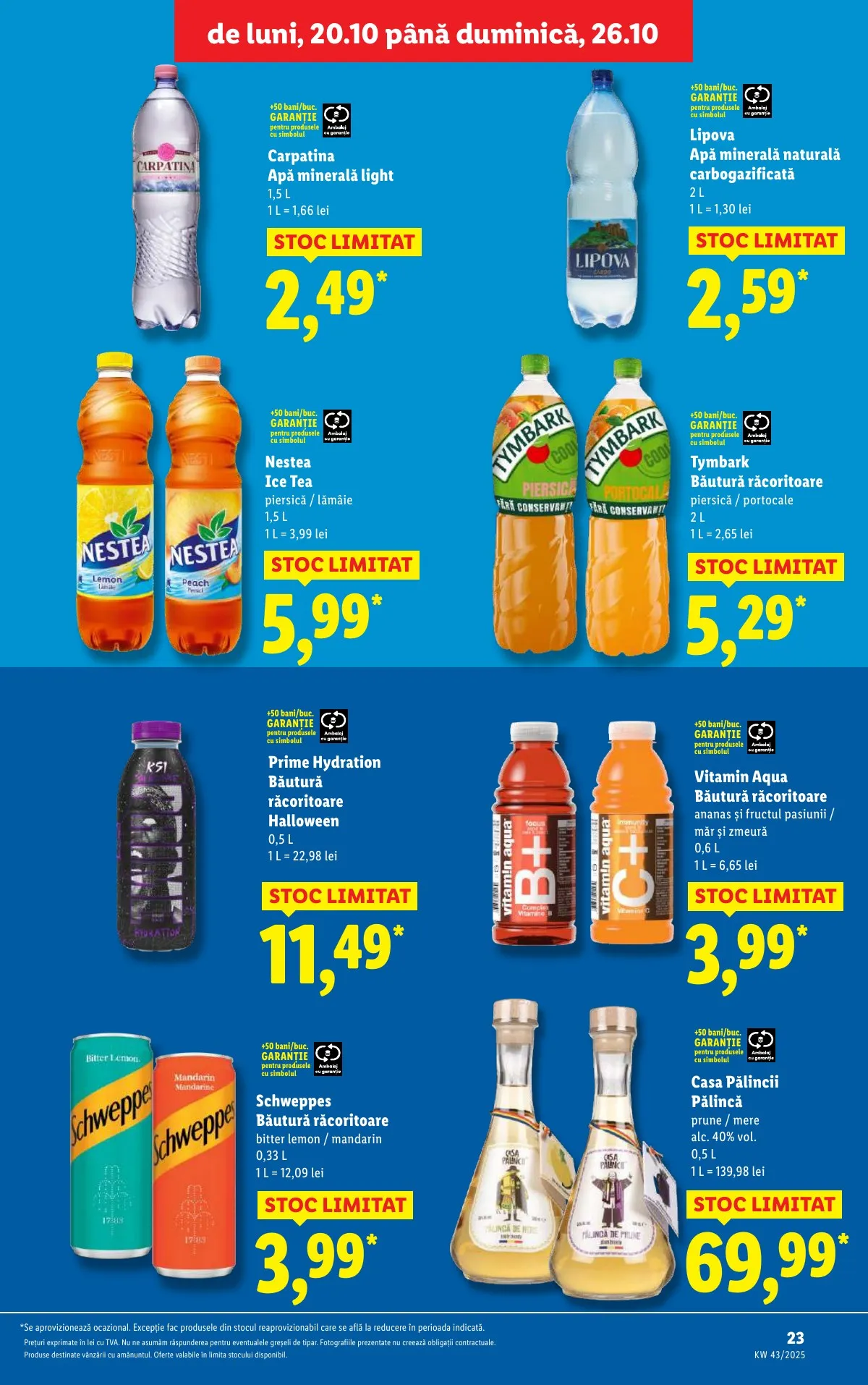 Lidl akciós újság Románia 10.20–10.26 – 23. oldal