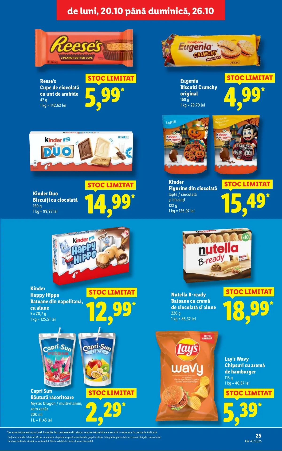 Lidl akciós újság Románia 10.20–10.26 – 25. oldal