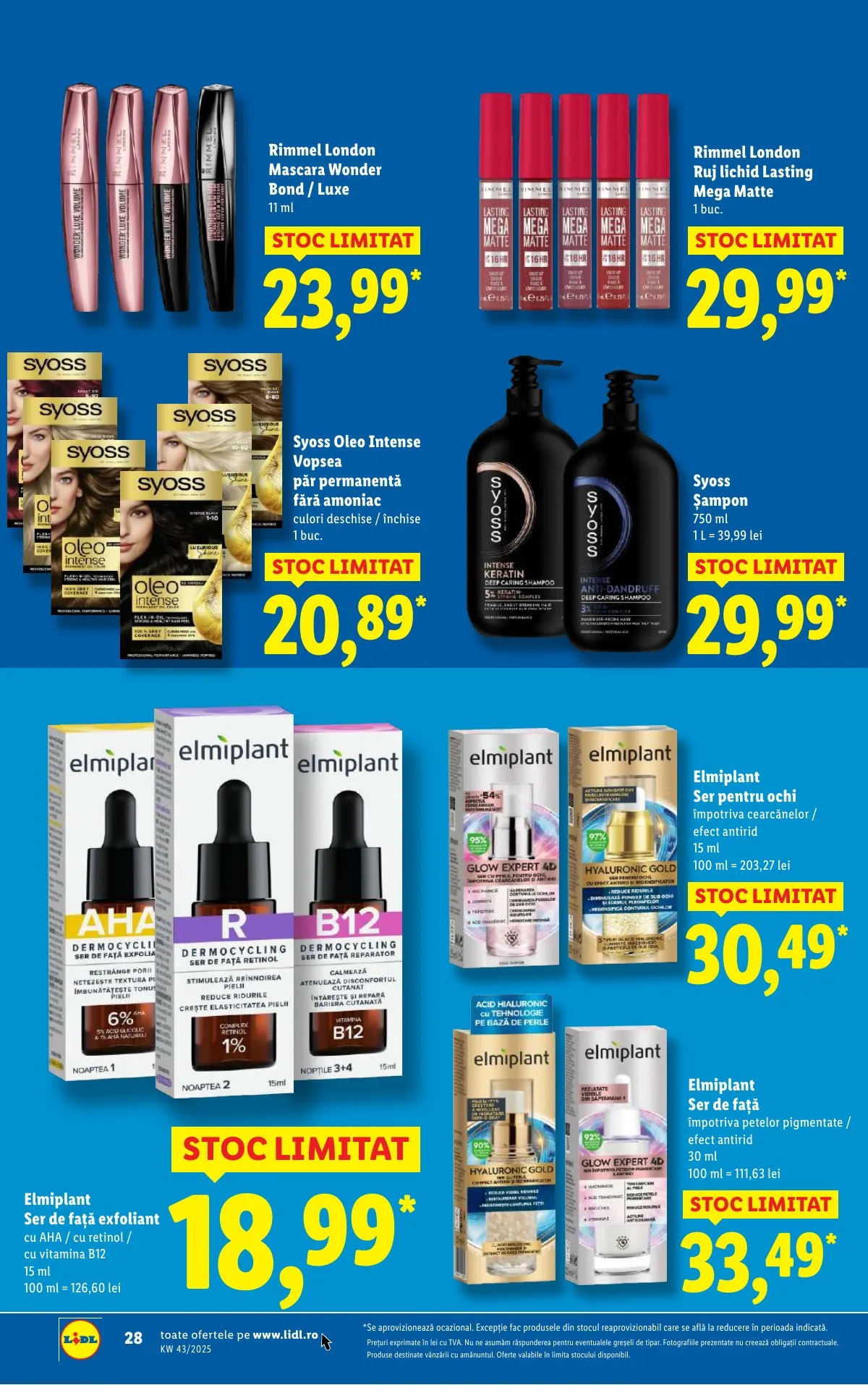 Lidl akciós újság Románia 10.20–10.26 – 28. oldal