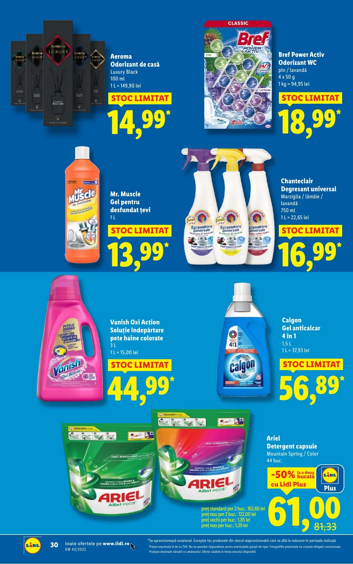 Lidl akciós újság Románia 10.20–10.26 – 30. oldal